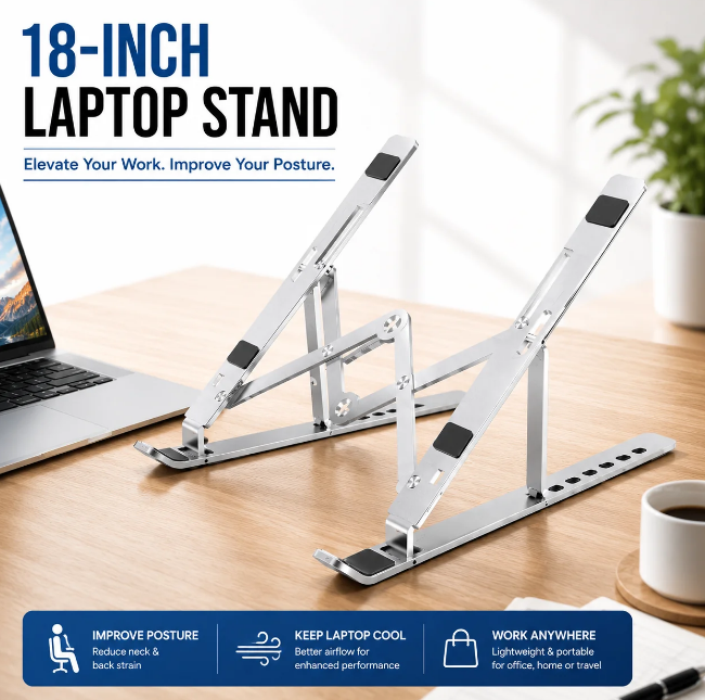 Foldable Adjustable Laptop Stand - product image 5