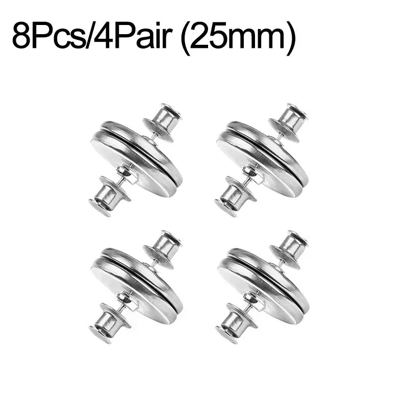 Magnetic Curtain Clips (4/8 Pack) - Light Blocking