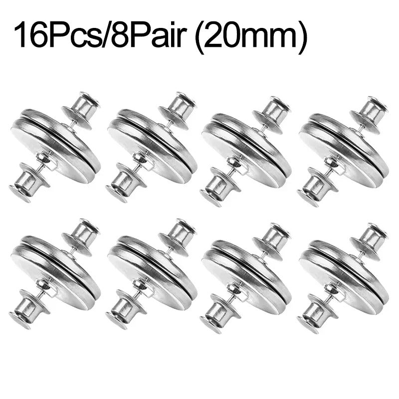 Magnetic Curtain Clips (4/8 Pack) - Light Blocking