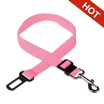 Adjustable Pet Car Seat Belt & Safety Harness
