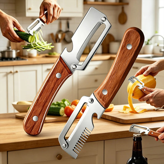 Stainless Steel Kitchen Slicer & Vegetable Peeler