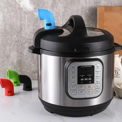 Silicone pressure cooker exhaust pipe steam release valve