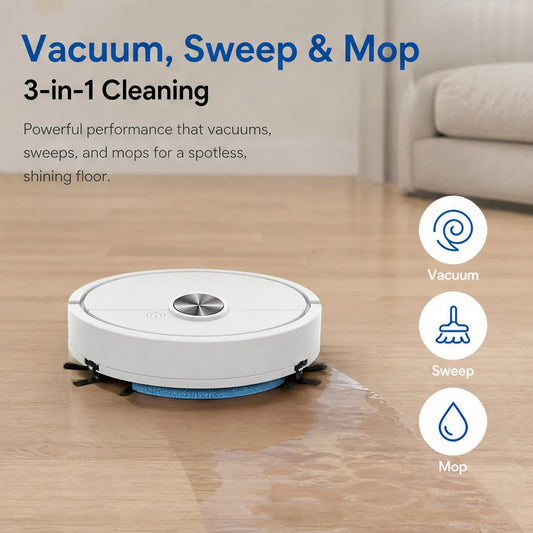 3-in-1 mini robot vacuum cleaner for car and home