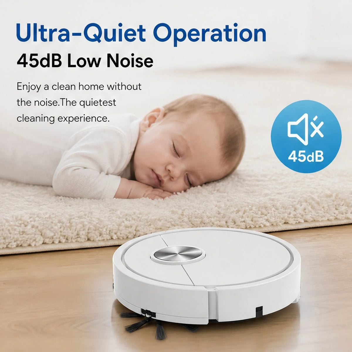 3-in-1 Mini Robot Vacuum Cleaner - product image 4