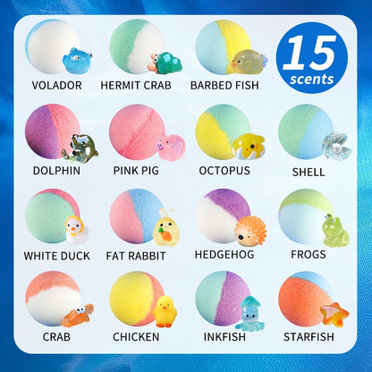 Kids Surprise Bath Bombs 15 Pack - product image 3