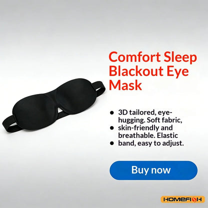 Breathable 3D Sleep Mask - product image 4