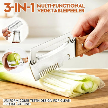 Stainless Steel Kitchen Slicer & Vegetable Peeler