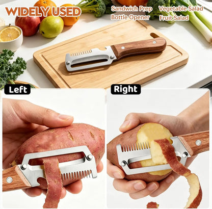 Stainless Steel Kitchen Slicer & Vegetable Peeler