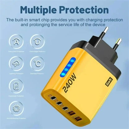 240W USB-C 5 Port Fast Charger - product image 5