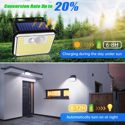 Solar 148 LED Motion Sensor Garden Light - product image 5