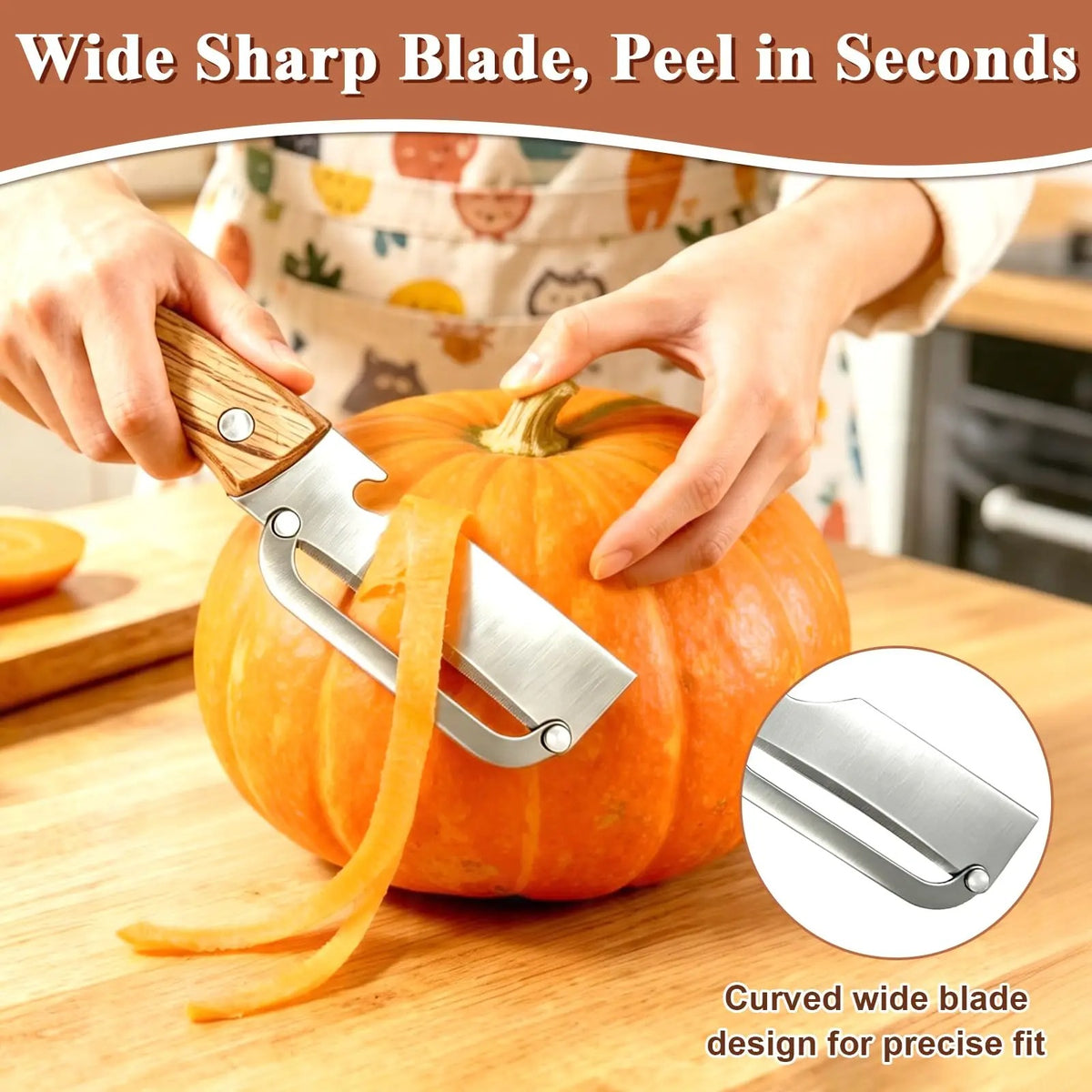 Stainless Steel Kitchen Slicer & Vegetable Peeler