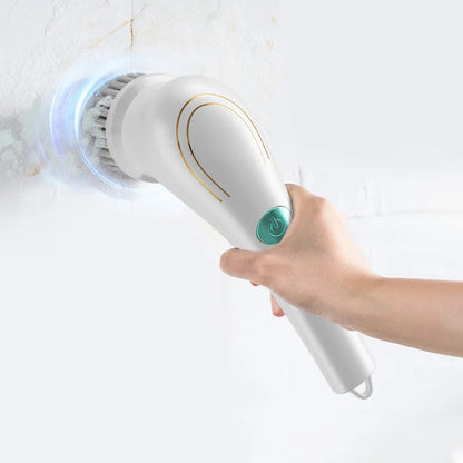 Electric Spin Scrubber - Cordless Power Scrubber with Multi Brush Heads