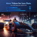 Magcubic HY300 Pro Portable Projector - Android 14, 8K Support, 290 ANSI