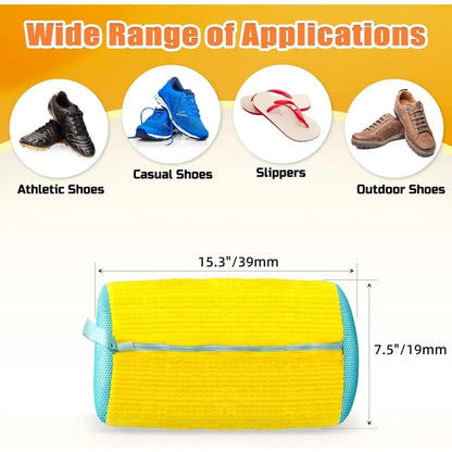 Shoe Washing Bag for Washer & Dryer - Yellow