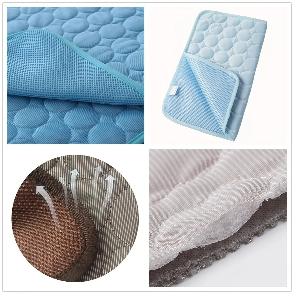 Pet Cooling Mat - Extra Large Cool Bed for Dogs & Cats