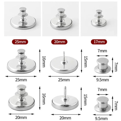 Magnetic Curtain Clips (4/8 Pack) - Light Blocking