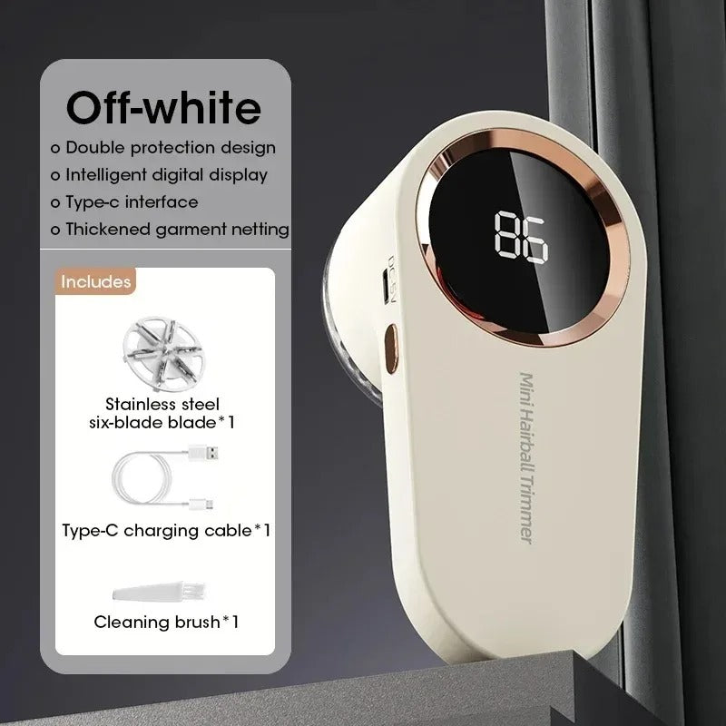 Portable Electric Lint Remover - Rechargeable