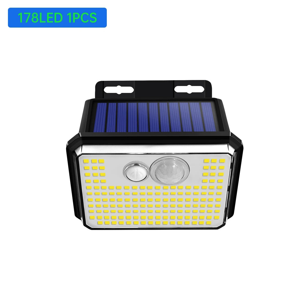 Solar Outdoor Security Light - 148 LED Motion Sensor, IP65 Waterproof