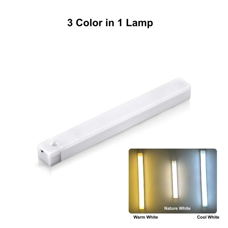 Motion Sensor LED Night Light - USB Rechargeable