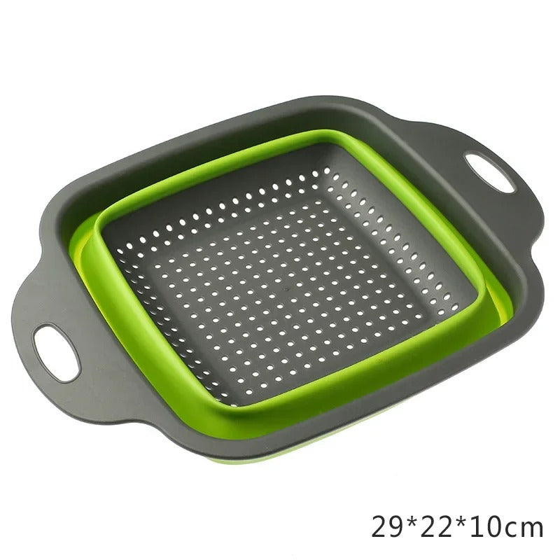 Foldable Vegetable Washing Basket & Colander