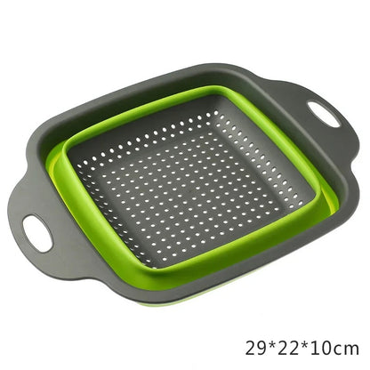 Foldable Vegetable Washing Basket & Colander