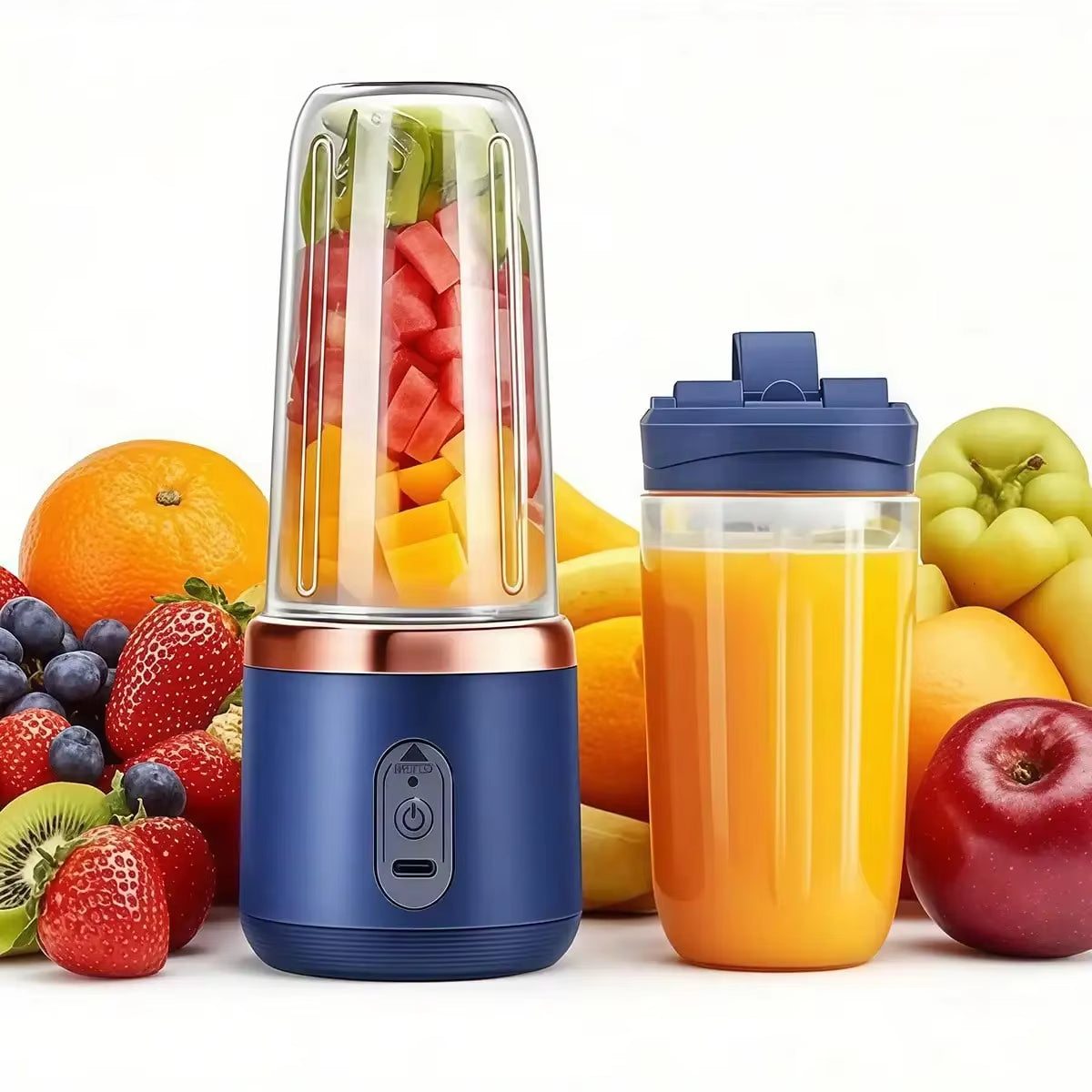 USB Mini Juicer Cup - Portable Travel Blender