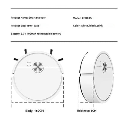 3-in-1 Mini Robot Vacuum Cleaner - product image 2