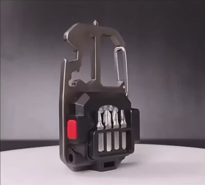 7-Mode Keychain COB Flashlight - Rechargeable